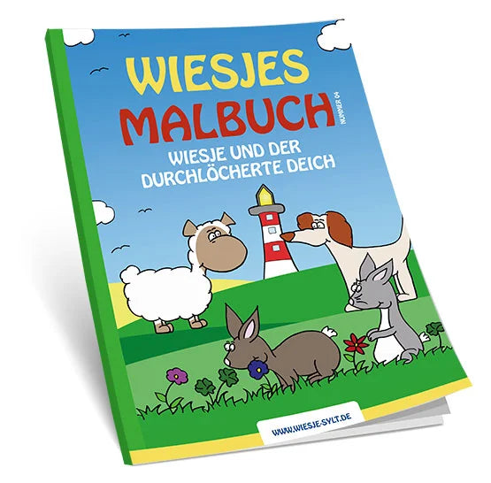 Das große Wiesje Malbuch-Paket
