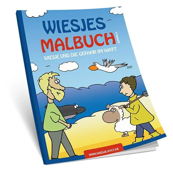 Das große Wiesje Malbuch-Paket