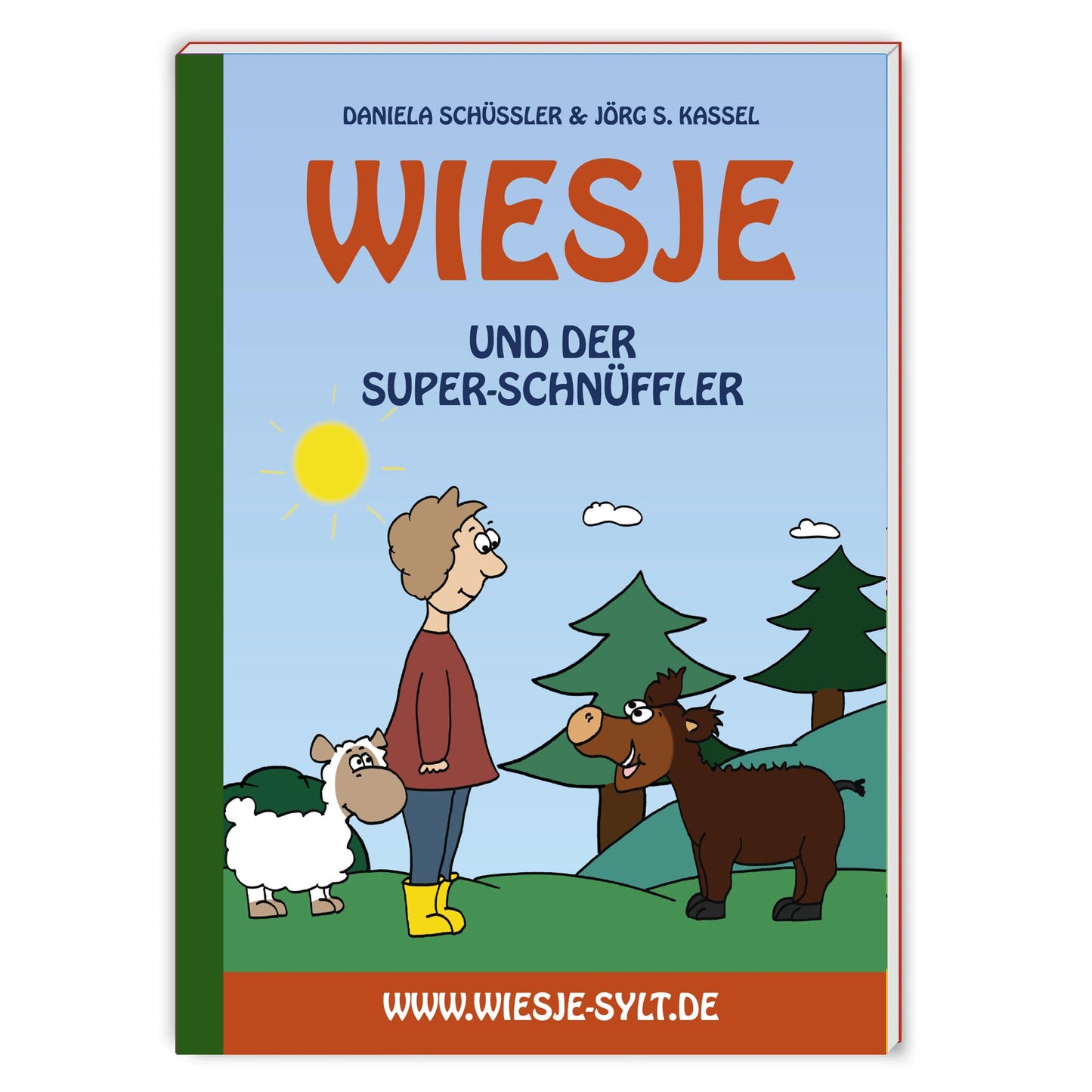 Wiesje und der Super-Schnüffler - Kinderbuch plus Wildschwein Reinhard als Kuscheltier