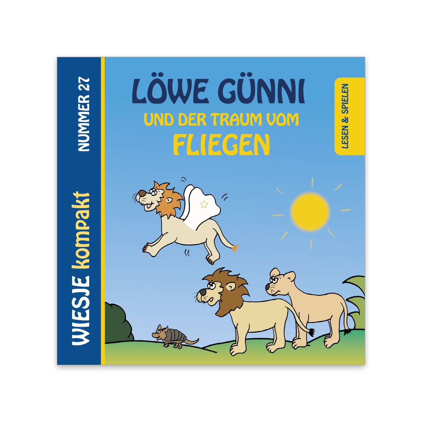 Löwe Günni und der Traum vom Fliegen - Kompaktbuch plus Mini-Kuscheltier