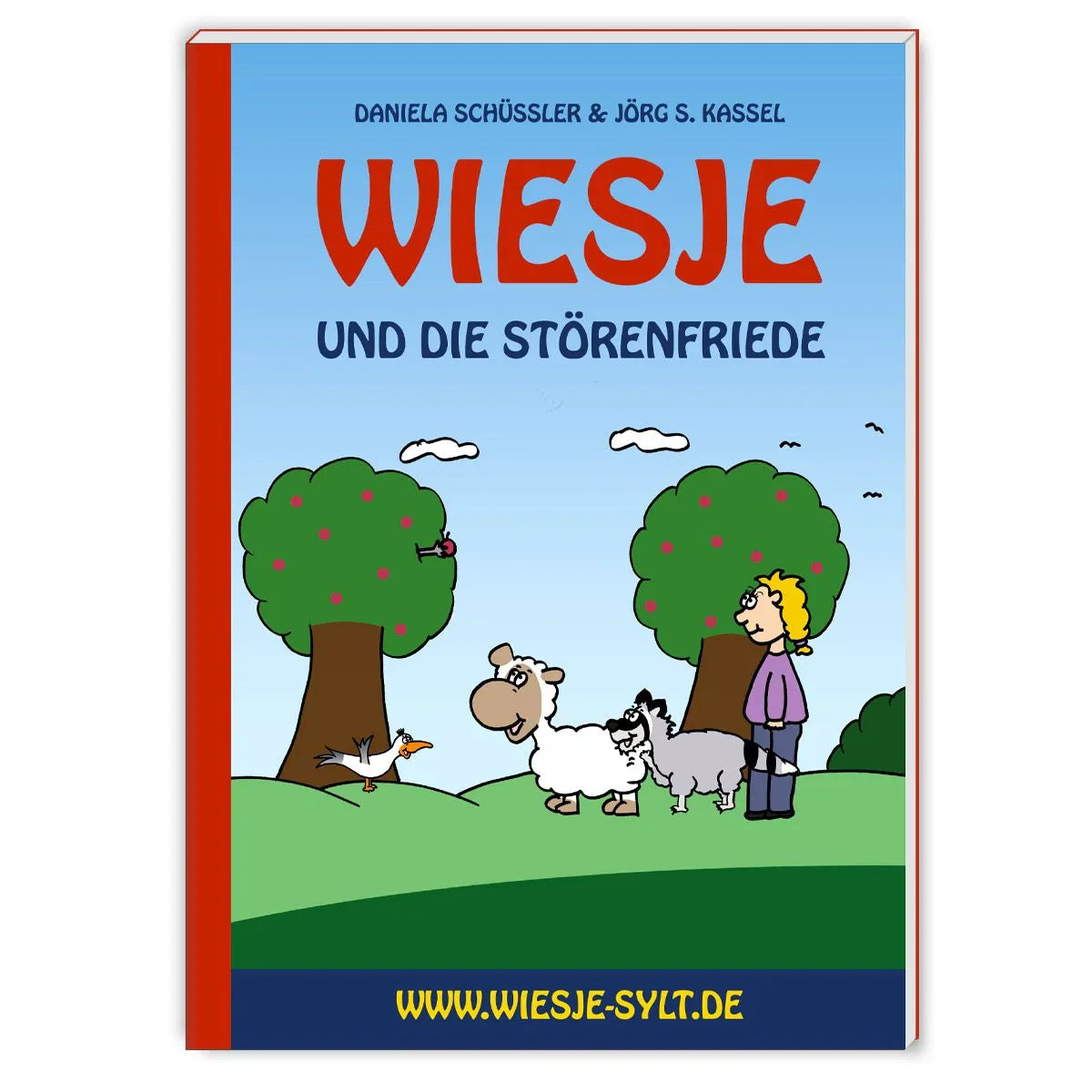 Wiesje und die Störenfriede + Waschbär Ole als Kuscheltier