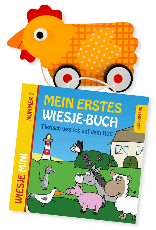 Mein erstes Wiesje-Buch + Ziehtier Huhn